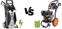 Electric vs Gas Pressure Washers