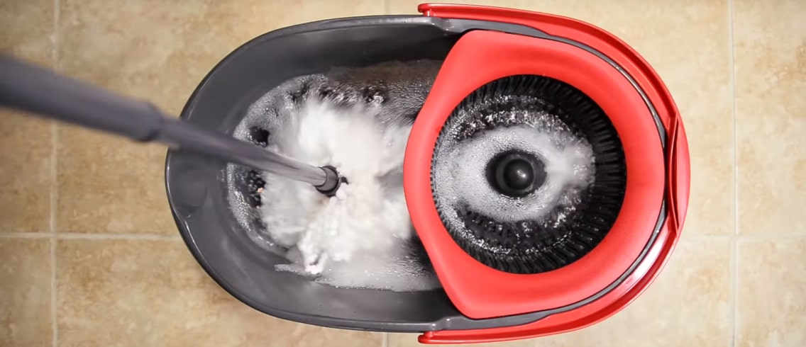 Vileda Turbo Spin Mop - the floor can't get cleaner 