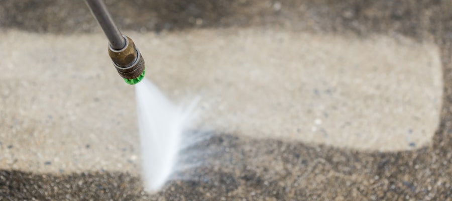 Backyard Pressure Washing