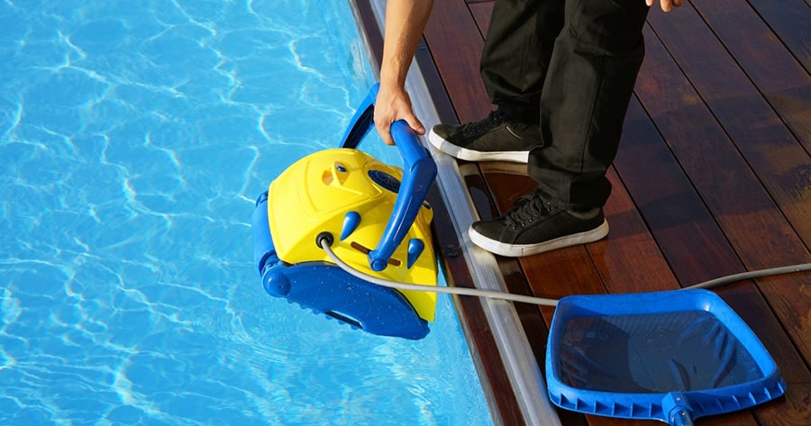 Robotic pool cleaners made pool maintenance much easier.