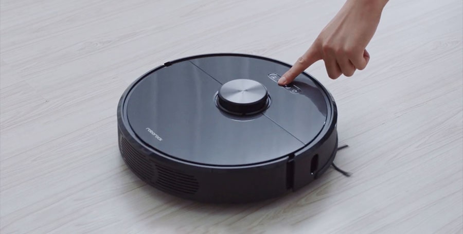  roborock S6 Robot Vacuum, Robotic Vacuum Cleaner and Mop with  Adaptive Routing,Multi-Floor Mapping, Selective Room Cleaning, Super Strong  Suction, and Extra Long Battery Life, Works with Alexa(Black)