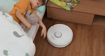 The quieter a robot vac is, the more you’ll be able to tolerate it running.