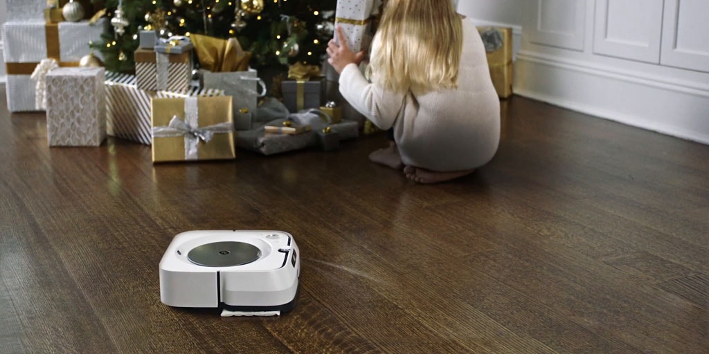 robot vacuum wash floor