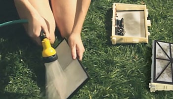 Cleaning the filters is part of the needed regular maintenance.