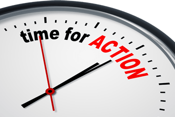 Time for action.