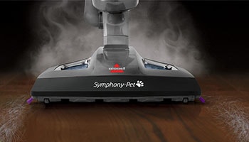 Bissell Symphony Pet 1543A All-in-One Steam Mop Vacuum