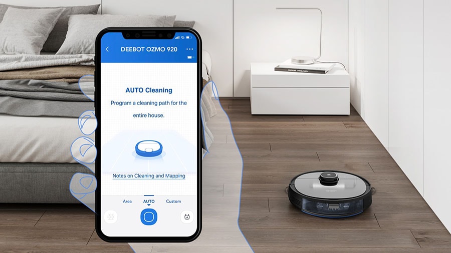 Apps make robot mops smarter.