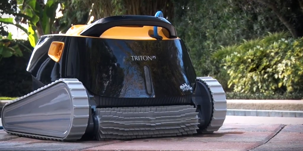 dolphin triton ps robotic pool