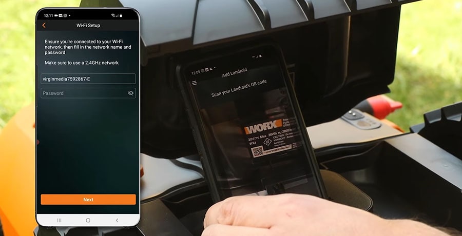 App discount worx landroid