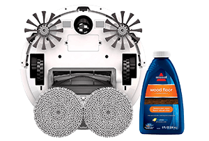 Custom detergent and the Bissell SpinWave Robot Vacuum and Mop