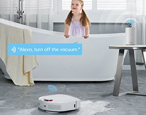 DreameTech New RLS5C DreameBot W10 Self-Cleaning Robot Vacuum and Mop 