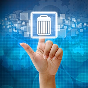 Delete your data on device