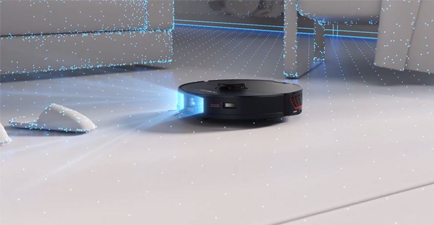 Robot Vacuums with Smart Mapping clean the floor and carpet