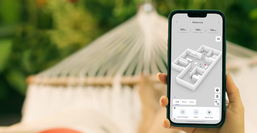 the Roborock S7 MaxV Ultra App