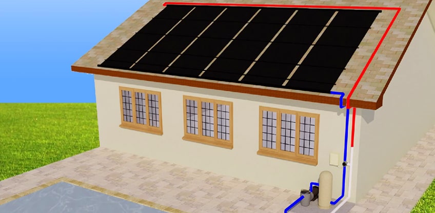 How solar pool heaters work step by step
