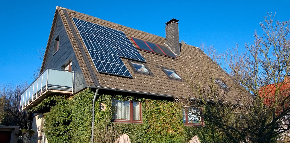 Solar Panels on the house