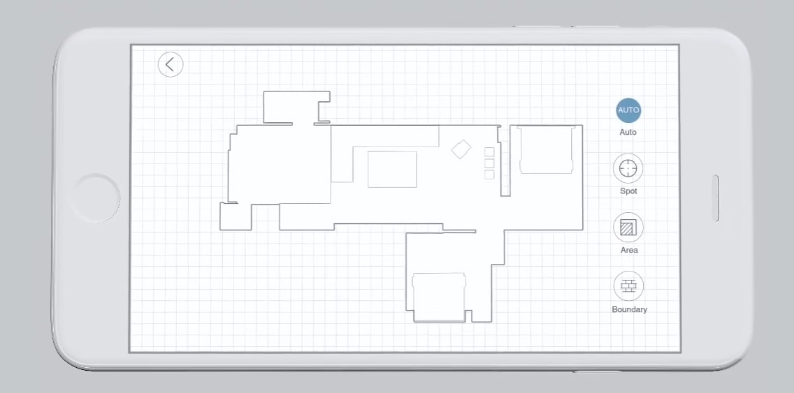 Camera mapping in the phone