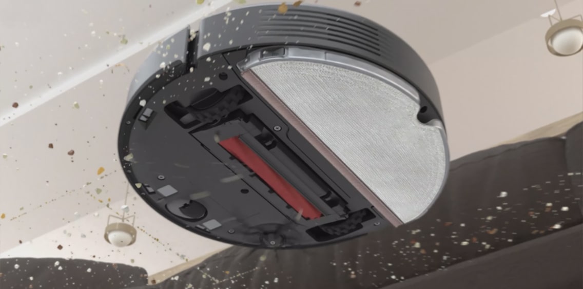 Roborock is vacuum and mop the floor