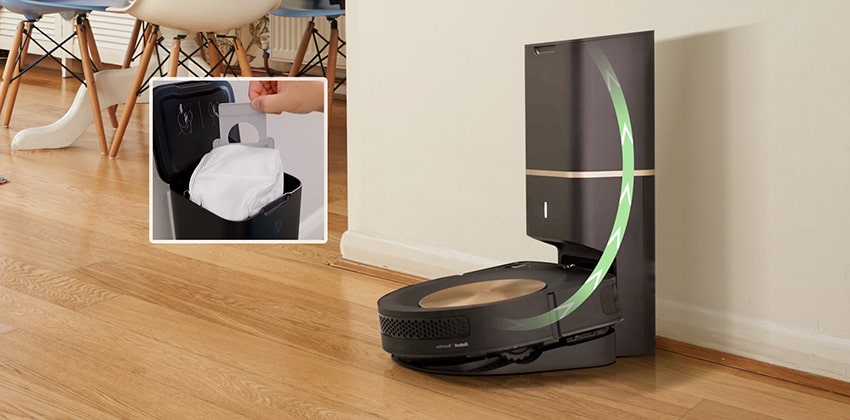 Empty & Reuse iRobot Roomba i7+ Vacuum Bags 